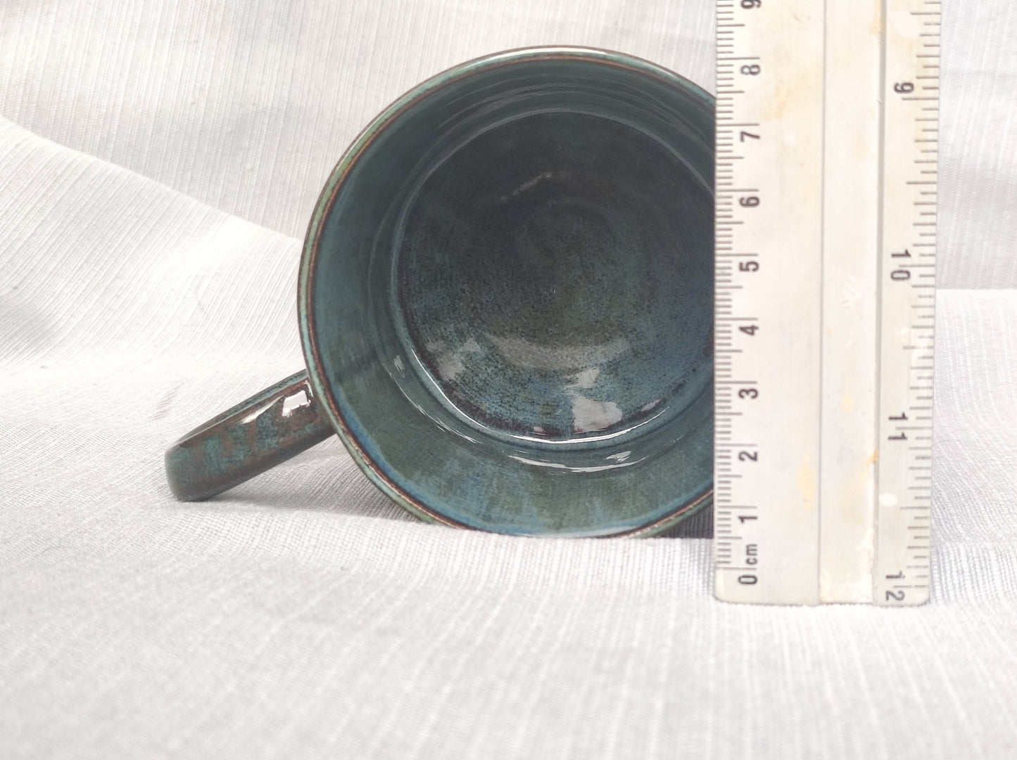 Handmade Tree&Inscription mug, 350ml, 520ml, 1pc