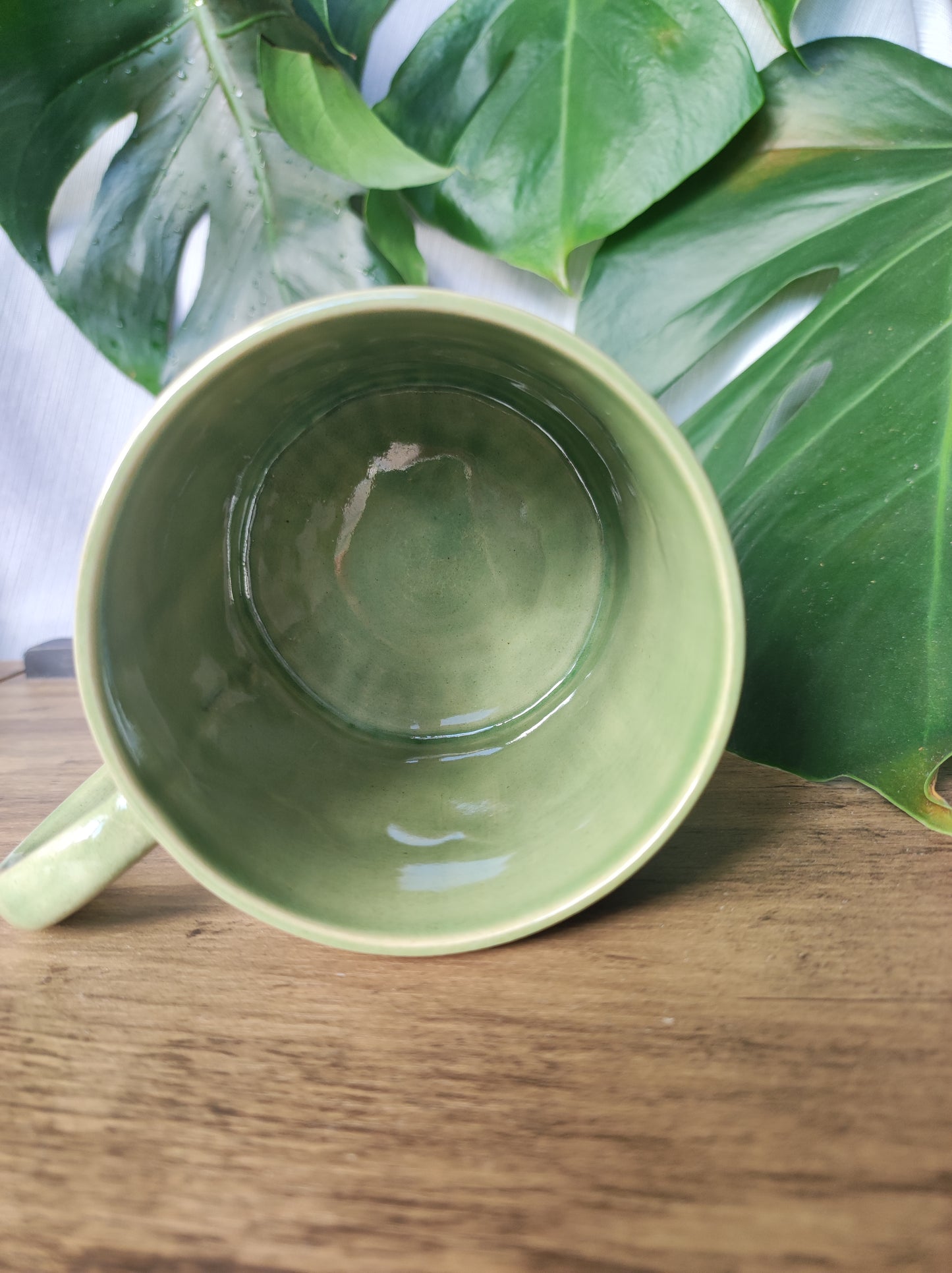 Handmade Tropical mug, 350ml