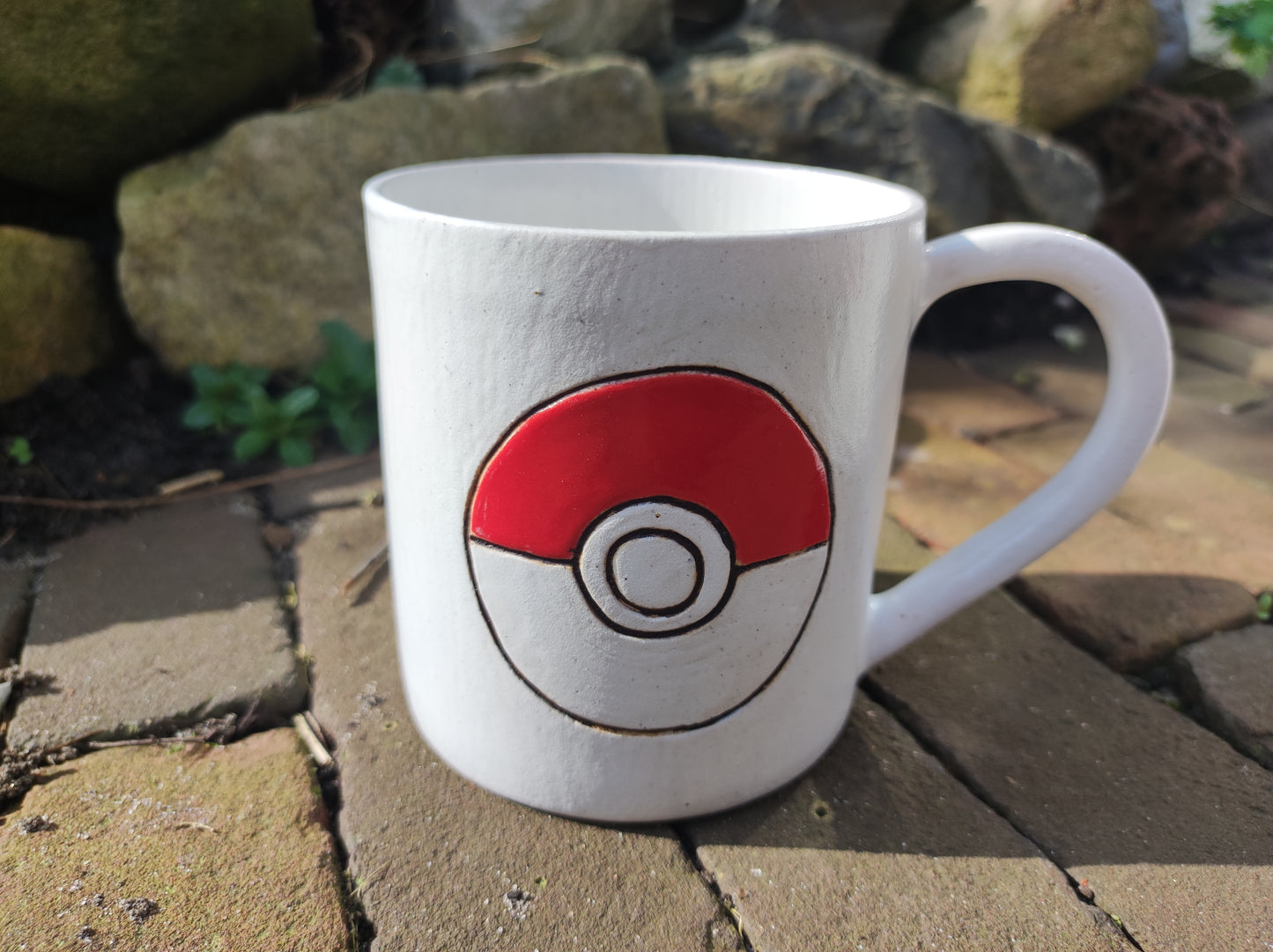 Unique Ceramic handmade Pikachu pokemon mug (380 ml)