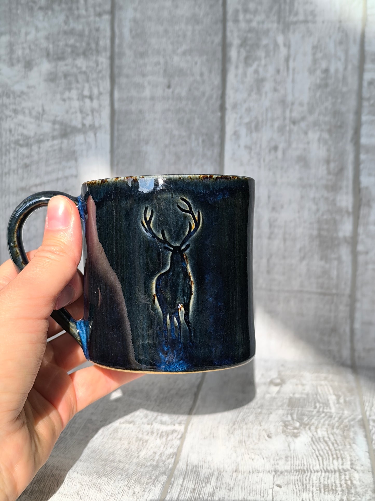 Unique Handmade Patronus magic mug Harry potter inspired, best gift for potterheads