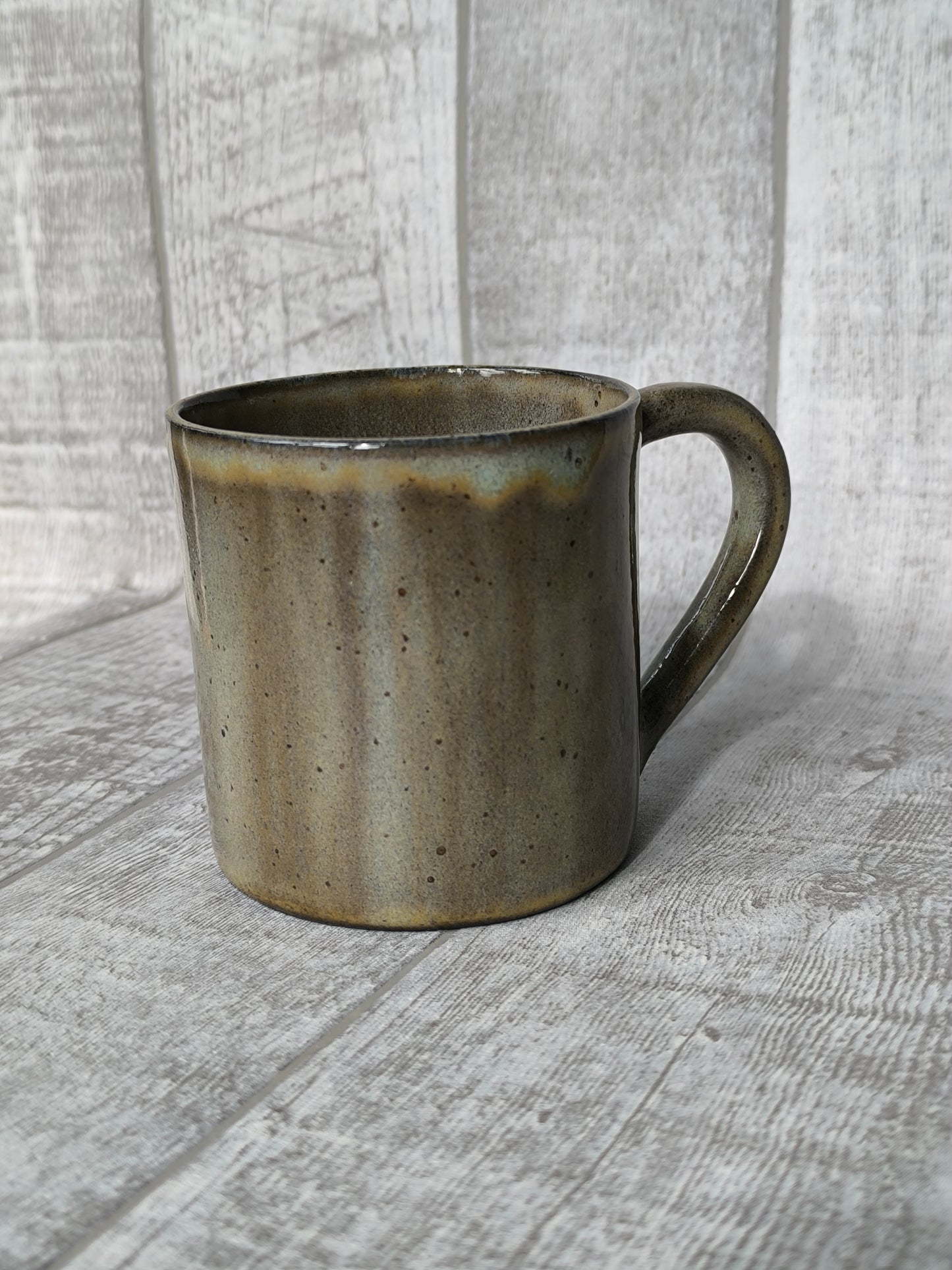 Handmade Golden Dragon mug, 350ml