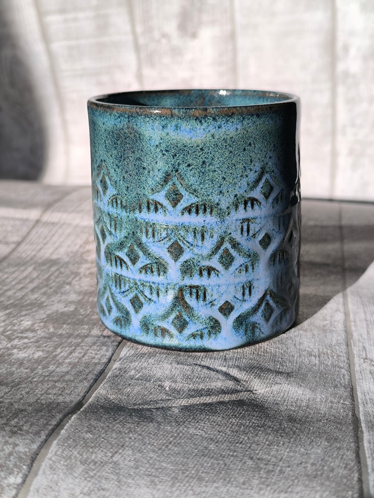 Handmade Ancient Elvish  mug